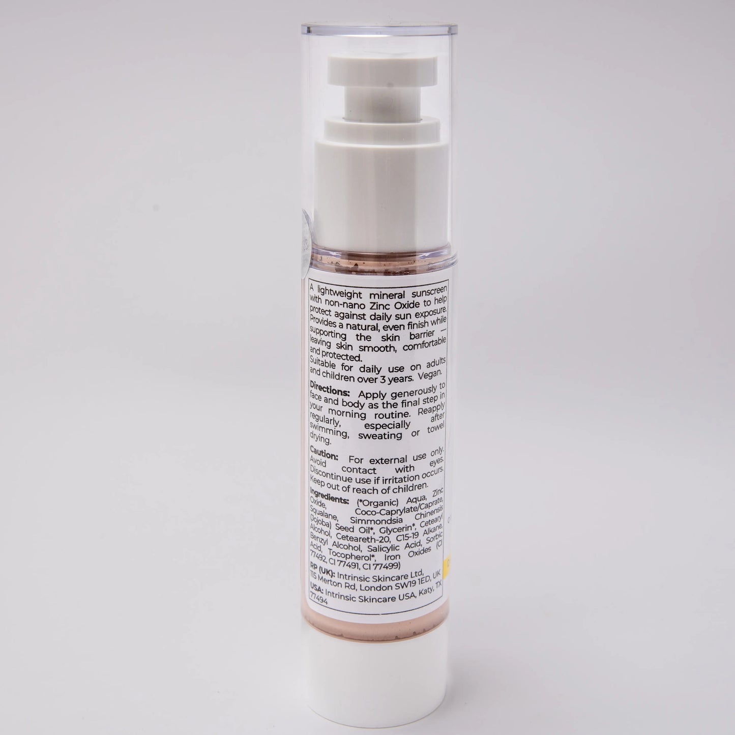 Lightweight Tinted Mineral Sunscreen